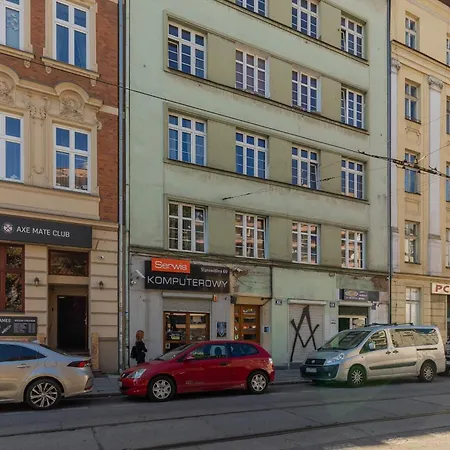 아파트 One-bedroom Kazimierz For Office Starowislna By Renters 크라쿠프